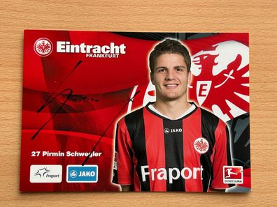 Pirmin Schwegler Eintracht Frankfurt Autogrammkarte original signiert #S351