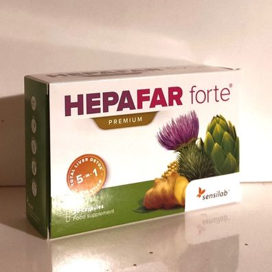 HepaFar Forte Pemium 30 Kapseln Hepa Far