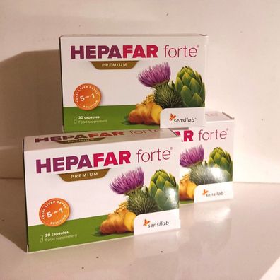 HepaFar Forte Pemium 3x30 Kapsen - Hepa Far