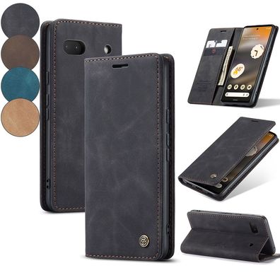 CASEME Handy Tasche für Google Pixel 6a Wallet 013 Series Klapp Hülle Business