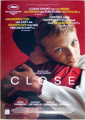 Close - Original Kinoplakat A0 - Pressestimmen - Eden Dambrine - Filmposter