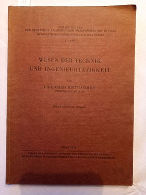 Wesen der Technik und Ingenieurtätigkeit v. 1943 (BN 18)