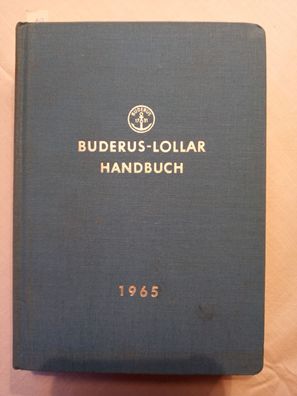 Buderus-Lollar Handbuch v. 1965 (BN 19)