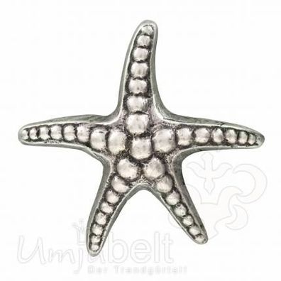 UmjuBelt Schließe Big Starfish silver