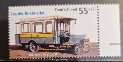 BRD - MiNr. 2456 - Tag der Briefmarke: 100 Jahre Kraftpost