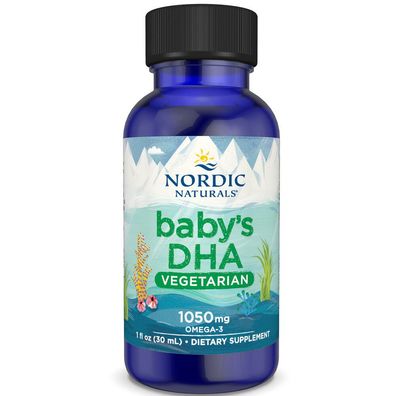 Nordic Naturals, Baby's DHA Vegetarian, 1050mg Omega-3, 1 fl oz (30ml)