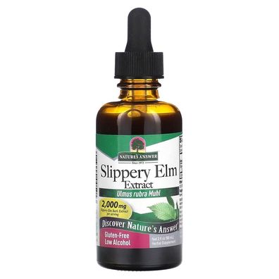 Nature's Answer, Slippery Elm Extract, 2000mg, 2 oz (60 ml)