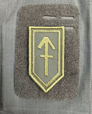Patch 3. ODSchBr 1. Sturm Bataillon Oliv Grün Armee Legion Ukraine Morale Aufnäher