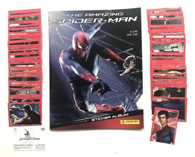The Amazing Spider-Man (2012) 144 verschiedene Sticker , Panini , lesen