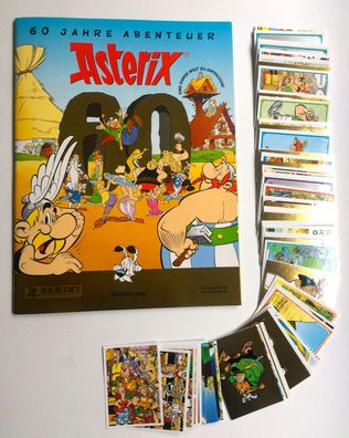 Asterix - 60 Jahre Abenteuer (2019) Leeralbum + kompletter Satz , Panini , RAR