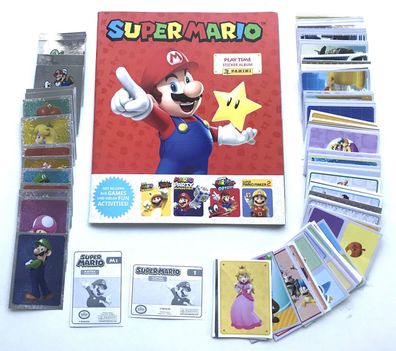 Super Mario - Play Time (2023) - Stickeralbum + kompletter Satz , Panini