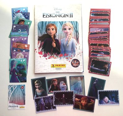 Die Eiskönigin Serie 2 (2019) 70 verschiedene Sticker + 15 Cards , Panini , lesen