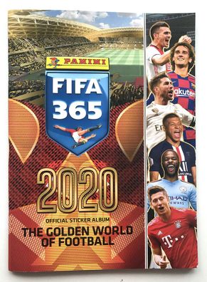 FIFA 365 - 2020 - Album komplett beklebt , sehr guter Zustand , Panini