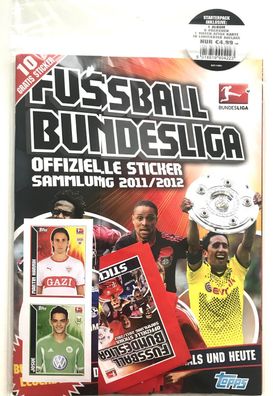 Bundesliga 2011/12 - Album + 6 Tüten - Starter Pack - NEU&OVP - Topps