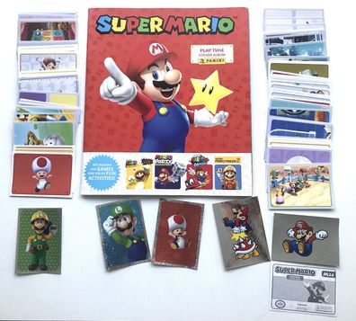 Super Mario - Playtime (2023) 95 verschiedene Sticker , Panini , lesen