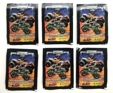 Monster Jam - Trading Cards - Gratistüten (2008) 6 Booster - NEU&OVP - Panini