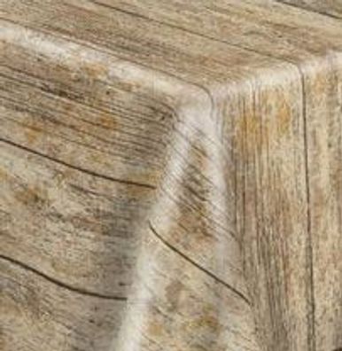PVC Tischdecke Altholz Diele Holz braun Wachstuch NEU • Breite & Länge wählbar