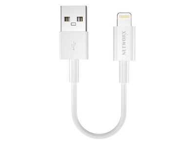 Networx Lightning Kabel USB auf Lightning 2.0 12 cm weiß
