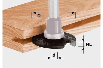 Festool Scheibennutfräser HW D40x2,5 Nr. 491056