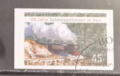 BRD - MiNr. 2916 - 125 Jahre Schmalspurbahnen im Harz - gestempelt - sk