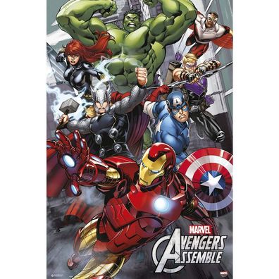 Marvel Comics Poster: Avengers Comic (11 LE)
