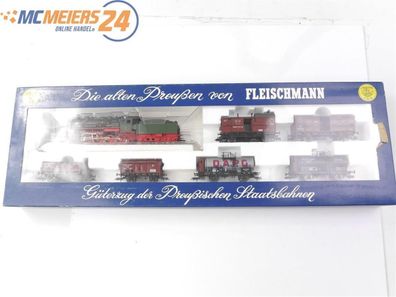 Fleischmann H0 4884 Zugset 7-tlg. Preußischer Güterzug G8 BR 5353 KPEV/ NEM E656