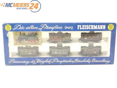 Fleischmann H0 4882 Dampflok Zugset 6-tlg. Die alten Preußen T3 BR 6205 KPEV E656