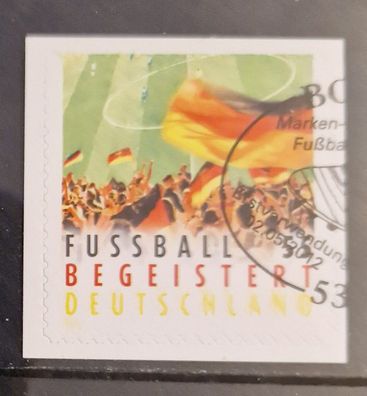 BRD - MiNr. 2936 - Fußball begeistert Deutschland - gestempelt - selbstklebend