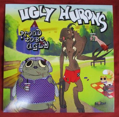 Ugly Hurons - Proud to be ugly Vinyl LP farbig