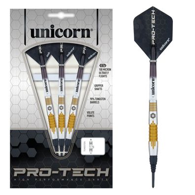 Unicorn Pro-Tech Style 1 Soft Darts, 1 Satz / 19 Gr.