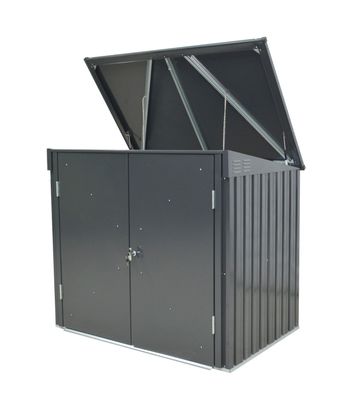 Tepro 7711 Metall Mülltonnenbox Gerätebox Universalbox Store Midi