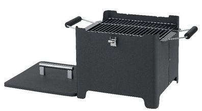 Tepro 1142 Chill&Grill Holzkohlengrill Cube anthrazit