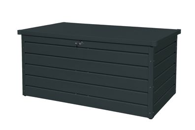 Tepro 7425 Auflagenbox Metall-Gerätebox Palladium anthrazit