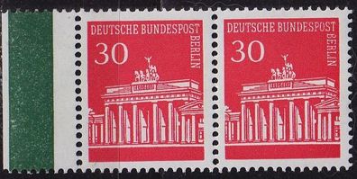 Germany BERLIN [1966] MiNr 0288 2er ( * */ mnh )