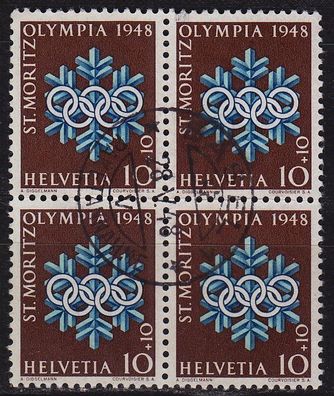 Schweiz Switzerland [1948] MiNr 0493 4er ( O/ used ) [01]