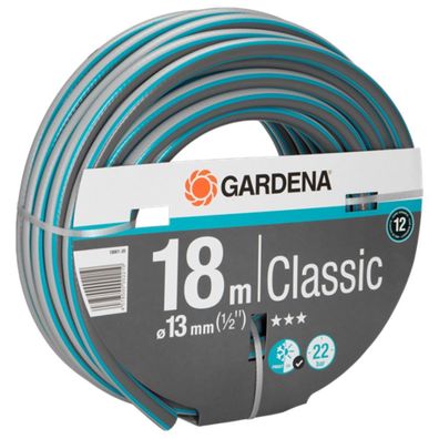 Gardena
Classic Gartenschlauch 13 mm (1/2''). 18 m. ohne S