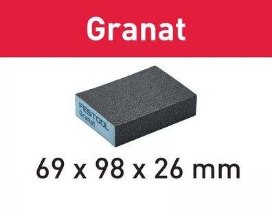 Festool Schleifblock Granat 69x98x26 220 GR/6 Nr. 201083