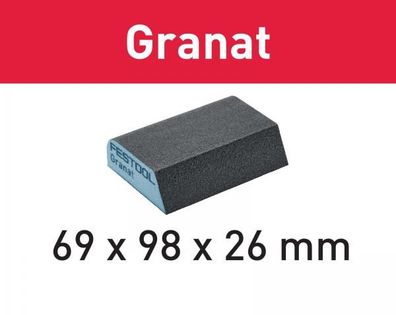 Festool Schleifblock Granat 69x98x26 120 CO GR/6 Nr. 201084