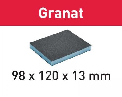 Festool Schleifschwamm Granat 98x120x13 800 GR/6 Nr. 201507