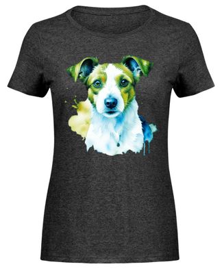 Jack Russell Terrier - Damen Melange Shirt