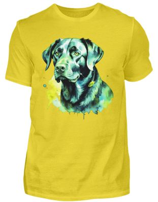 Schwarzer Labrador - Herren Shirt