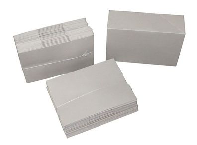 Stülpdeckelkarton Stülpschachtel neuwertig, grau 305 x 215 x 100 mm, 30 Stück