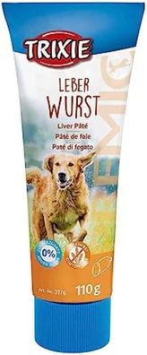 TRIXIE 3176 Hundeleckerli PREMIO Hunde Leberwurst Premium Leckerlis 110 g