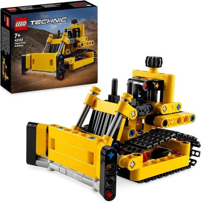 LEGO Technic 42163 Schwerlast Bulldozer Kinder Spielzeug Planierraupe zum Bauen
