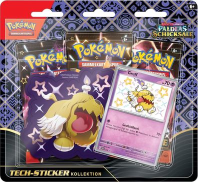 Pokémon-Sammelkartenspiel: Tech-Sticker-Kollektion Karmesin & Purpur – Paldeas