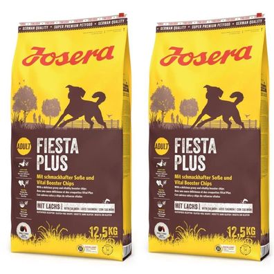 Josera Fiesta Plus 2 x 12,5 kg Sparpaket