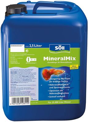 Söll MineralMix Aqua 2500 ml für 25000 L Aquariendünger