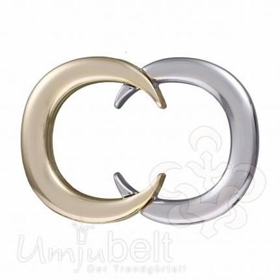 UmjuBelt Schließe Orient silver/ gold