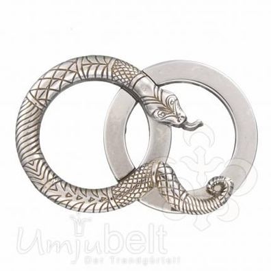 UmjuBelt Schließe Wheel Snake silver