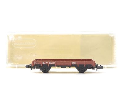 Minitrix N 3588 offener Güterwagen Flachwagen Niederbordwagen 327 3 378-4 DB